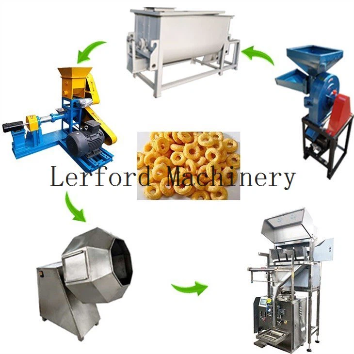 maize puff making machine
